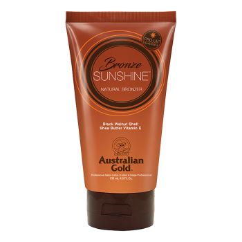 AUSTRALIAN GOLD BRONZE SUNSHINE NATURAL BRONZER soliariumo įdegio kremas, 133 ml