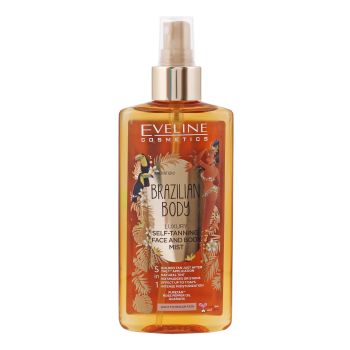 EVELINE BRAZILIAN BODY savaiminio įdegio veido ir kūno dulksna, 150 ml