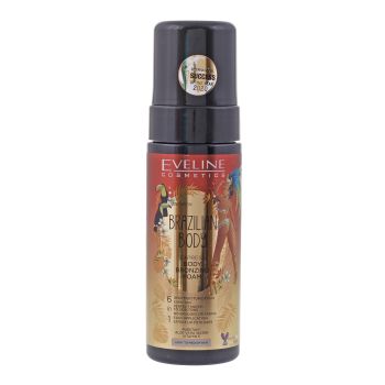 EVELINE BRAZILIAN BODY nuoseklaus įdegio kūno putos, 150 ml