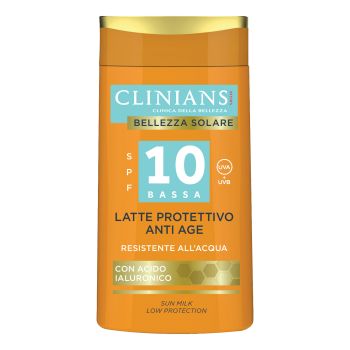 CLINIANS SPF 10 ANTI AGE apsauginis kūno pienelis nuo saulės, 200 ml
