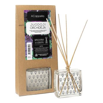 ACAPPELLA JUODOJI ORCHIDĖJA namų kvapas su lazdelėmis, 100 ml