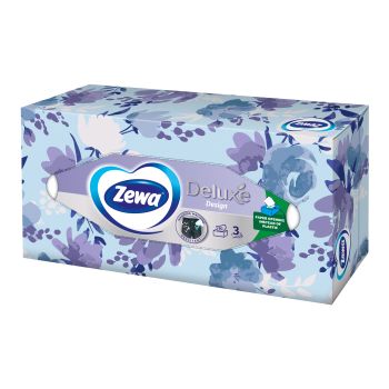 ZEWA DELUXE vienkartinės nosinaitės (90 vnt.)