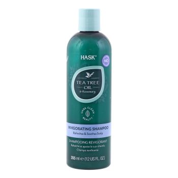 HASK TEA TREE OIL & ROSEMARY INVIGORATING plaukų šampūnas, 355 ml