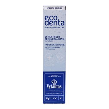 ECODENTA dantų pasta su Vytauto mineraliniu vandeniu, 100 ml