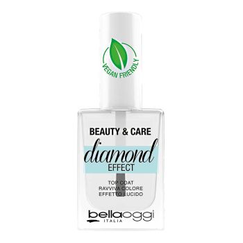 BELLAOGGI DIAMOND EFFECT viršutinis nagų lako sluoksnis, 10 ml