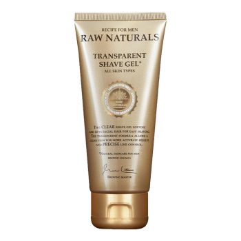 RAW NATURALS TRANSPARENT skutimosi želė, 100 ml