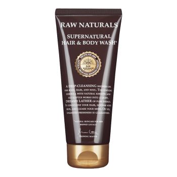 RAW NATURALS SUPERNATURAL plaukų ir kūno prausiklis, 200 ml