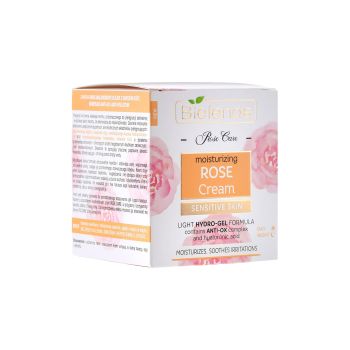 BIELENDA MOISTURIZING ROSE veido kremas, 50 ml