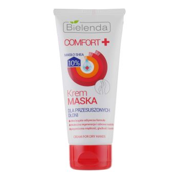 BIELENDA COMFORT+ MASLO SHEA rankų kremas kaukė, 75 ml