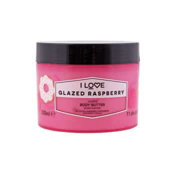 I'LOVE GLAZED RASPBERRY kūno sviestas, 330 ml