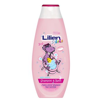 LILIEN GIRLS plaukų šampūnas ir vonios putos, 400 ml