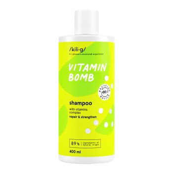 KILIG VITAMIN BOMB plaukų šampūnas, 400 ml