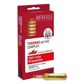 REVUELE THERMO-ACTIVE COMPLEX priemonė nuo plaukų slinkimo (8 x 5 ml)