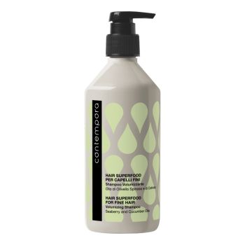 CONTEMPORA FOR FINE HAIR VOLUMIZING plonų plaukų šampūnas, 500 ml