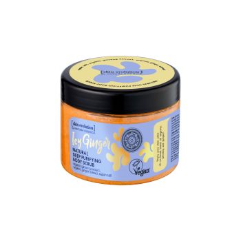 NATURA SIBERICA SKIN EVOLUTION ICY GINGER kūno šveitiklis, 300 g