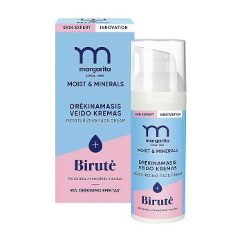 MARGARITA BIRUTĖ drėkinamasis veido kremas, 50 ml