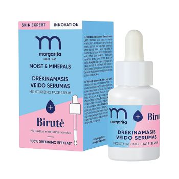 MARGARITA BIRUTĖ drėkinamasis veido serumas, 30 ml