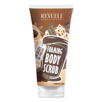 REVUELE FOAMING CHOCOLATE & CINNAMON kūno šveitiklis, 200 ml