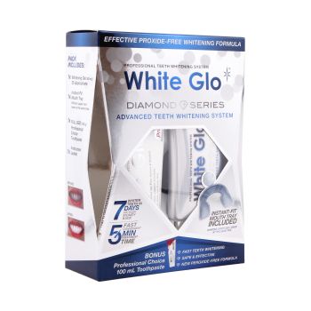 WHITE GLO DIAMOND SERIES dantų balinimo sistema