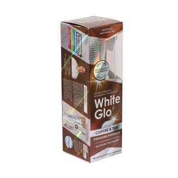 WHITE GLO COFFEE & TEA DRINKERS FORMULA dantų pasta, 150 g
