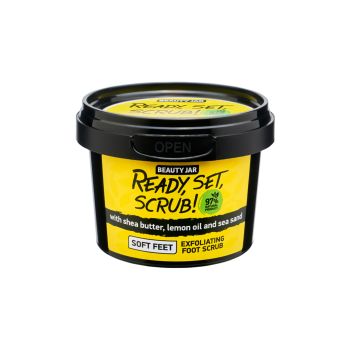 BEAUTY JAR READY, SET pėdų šveitiklis, 135 g