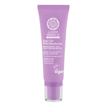 SIBERICA BLUEBERRY ANTI-OX WILD BLUEBERRY AWAKENING veido kremas, 50 ml