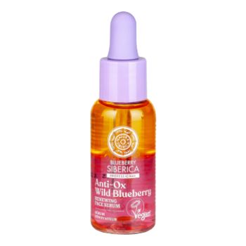 SIBERICA ANTI-OX WILD BLUEBERRY veido serumas, 30 ml