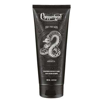 CHOPPERHEAD vyrų plaukų ir barzdos šampūnas, 200 ml