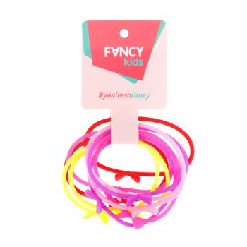 FANCY KIDS plaukų gumytės (10 vnt.)