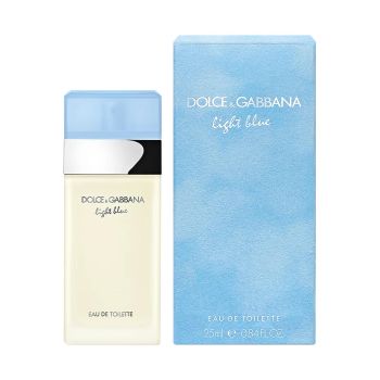 DOLCE & GABBANA LIGHT BLUE tualetinis vanduo moterims, 25 ml