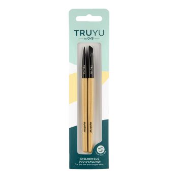 TRUYU DUO akių kontūro šepetėliai (2vnt.)