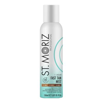 ST.MORIZ 1 HOUR FAST TAN greito poveikio savaminio įdegio purškiklis, 150 ml