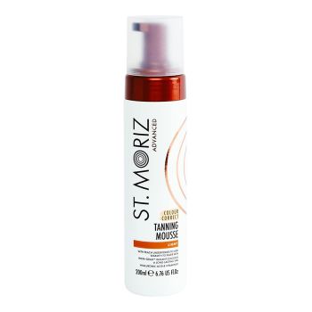ST. MORIZ ADVANCED COLOUR CORRECT LIGHT savaiminio įdegio putos, 200 ml