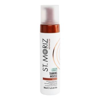 ST. MORIZ ADVANCED COLOUR CORRECT MEDIUM savaiminio įdegio putos, 200 ml