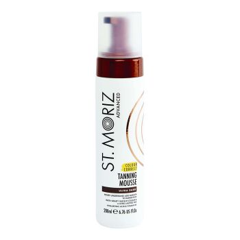 ST. MORIZ ADVANCED COLOUR CORRECT ULTRA DARK savaiminio įdegio putos, 200 ml