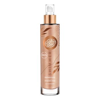 BODYBOOM SHIMMER GOLD švytėjimo suteikianti kūno priemonė, 100 ml