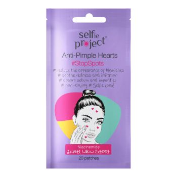 SELFIE PROJECT ANTI-PIMPLE priežiūros priemonė nuo spuogų (20 vnt.)