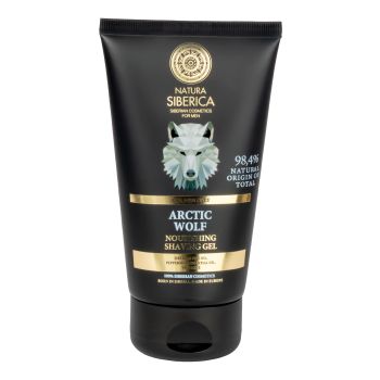 NATURA SIBERICA MEN ARCTIC WOLF NOURISHING vyrų skutimosi želė, 150 ml