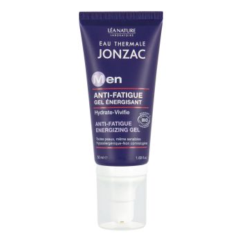EAU THERMALE JONZAC MEN ANTI-FATIGUE ENERGIZING veido želė, 50 ml