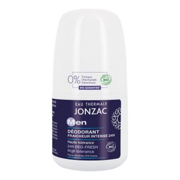 EAU THERMALE JONZAC MEN HIGH TOLERANCE rutulinis dezodorantas, 50 ml