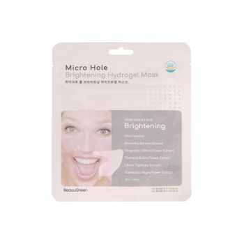 BEAUUGREEN BRIGHTENING HYDROGEL veido kaukė, 30 g
