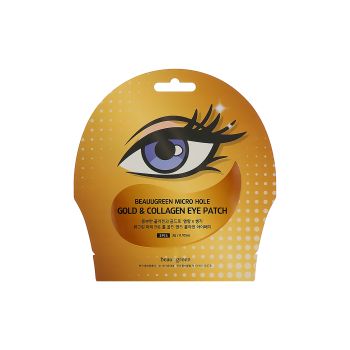 BEAUUGREEN MICRO HOLE GOLD & COLLAGEN paakių padukai (2 x 3 g)