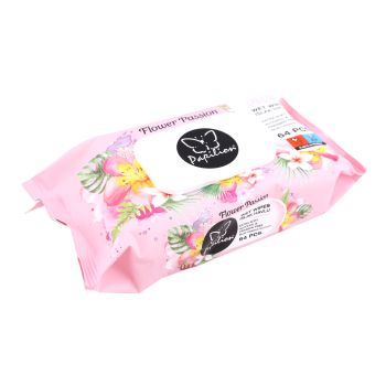 PAPILION FLOWER PASSION drėgnos servetėlės (64 vnt.)