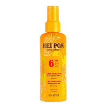 HEI POA MONOI SPF6 apsauginis veido ir kūno aliejus nuo saulės, 150 ml