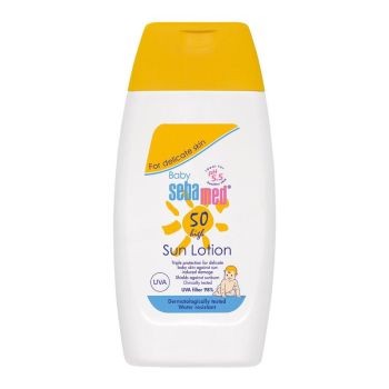 SEBAMED BABY SUN CARE MULTI PROTECT SPF50 vaikų apsauginis losjonas nuo saulės, 200 ml