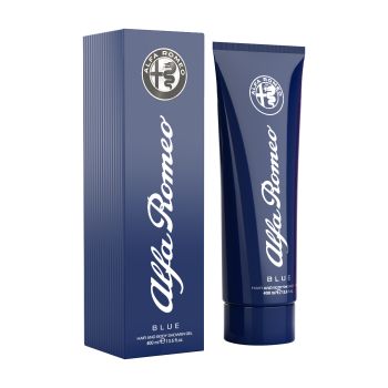 ALFA ROMEO BLUE plaukų ir kūno prausiklis, 400 ml
