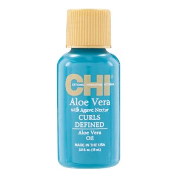 CHI ALOE VERA CURLS DEFINED plaukų aliejus, 15 ml