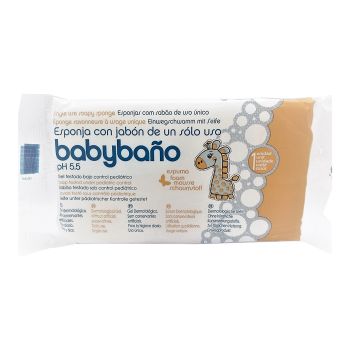 BABYBANO vienkartinė kempinės su muilu