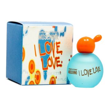 MOSCHINO I LOVE LOVE tualetinis vanduo, 4,9 ml