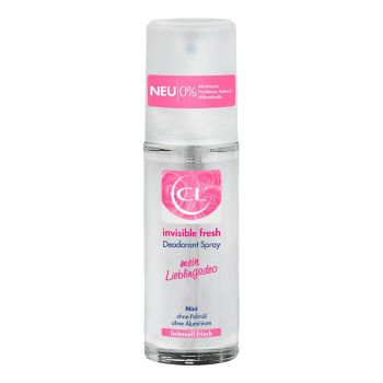 CL INVISIBLE FRESH MINI purškiamasis moterų dezodorantas, 20 ml